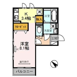 新開地駅 徒歩17分 2階の物件間取画像